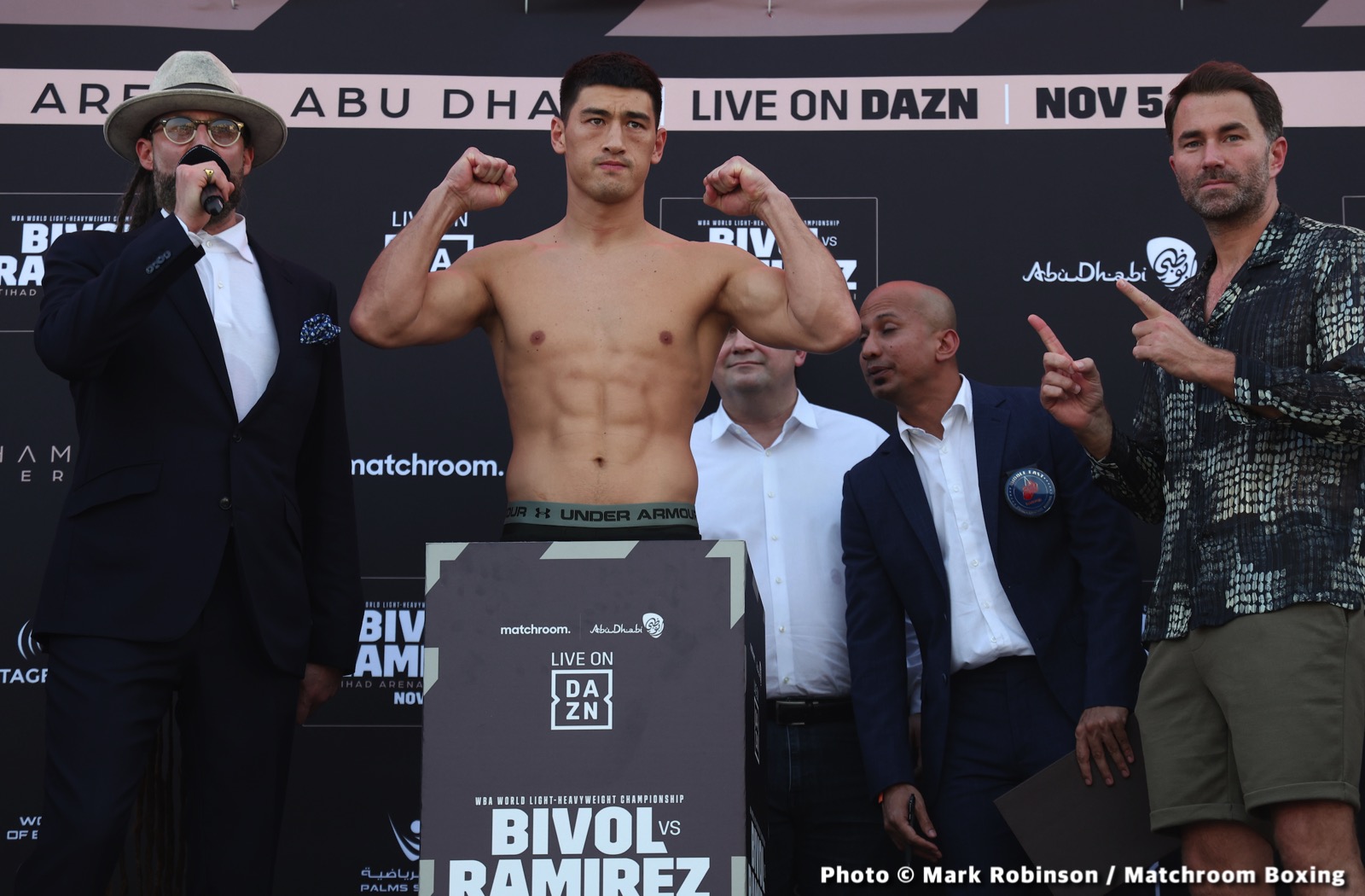 Dmitry Bivol 174.7 Vs. Gilberto Ramirez 174.6 – Weigh-in Results For Saturday On DAZN