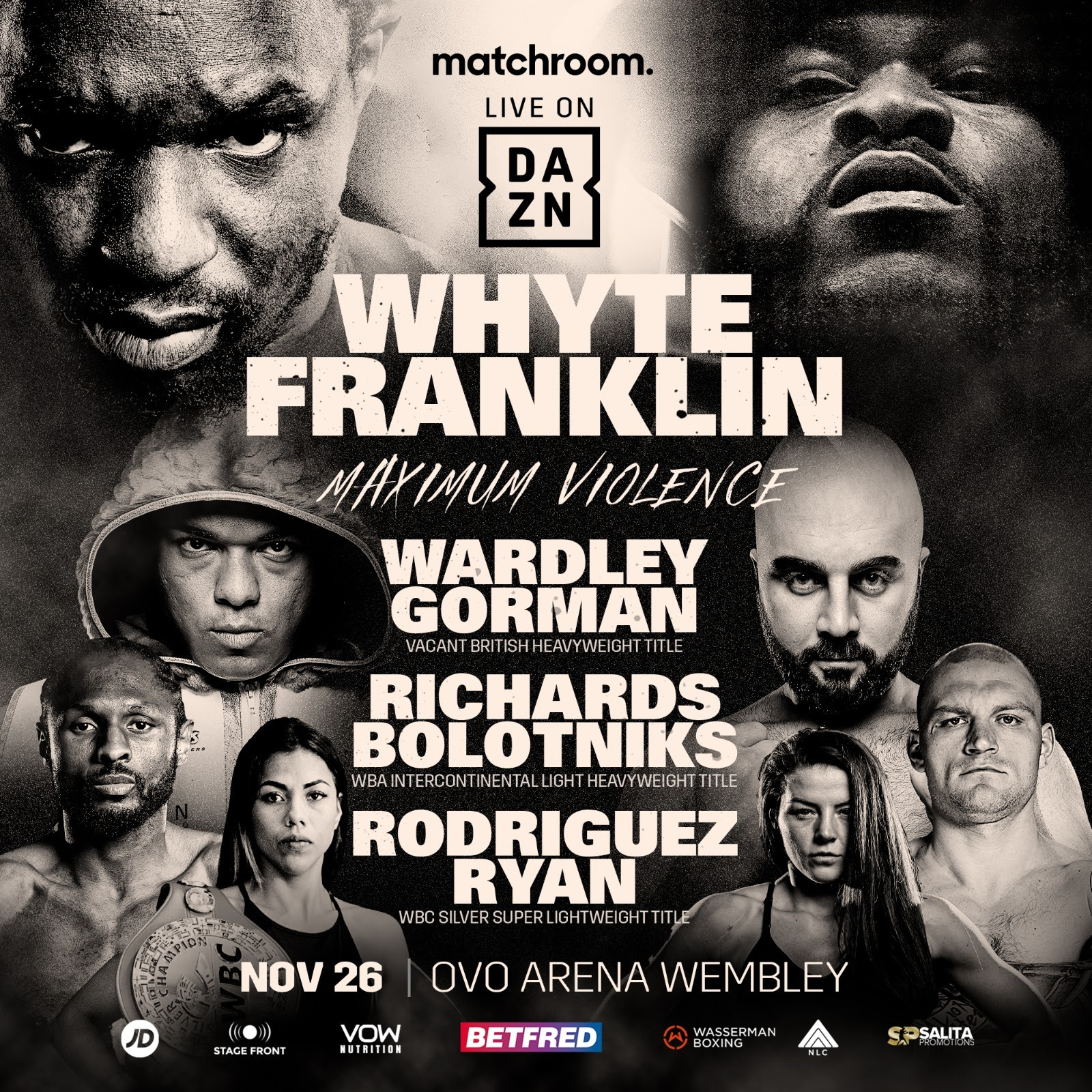 Jermaine Franklin Visualizes Putting Dillian Whyte On The Floor On Nov.26th