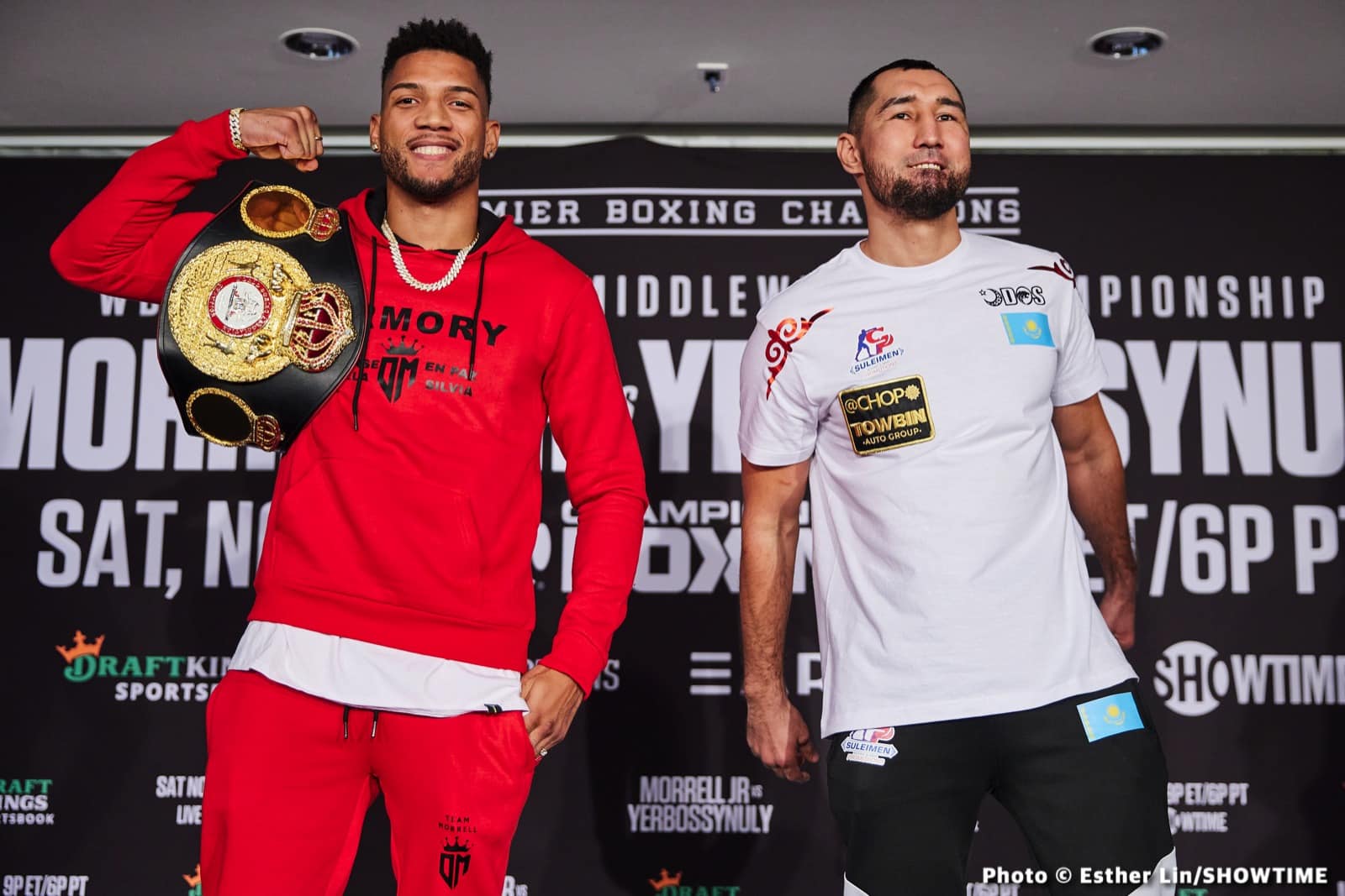 LIVE: Morrell Jr. Vs. Yerbossynuly Showtime Weigh In